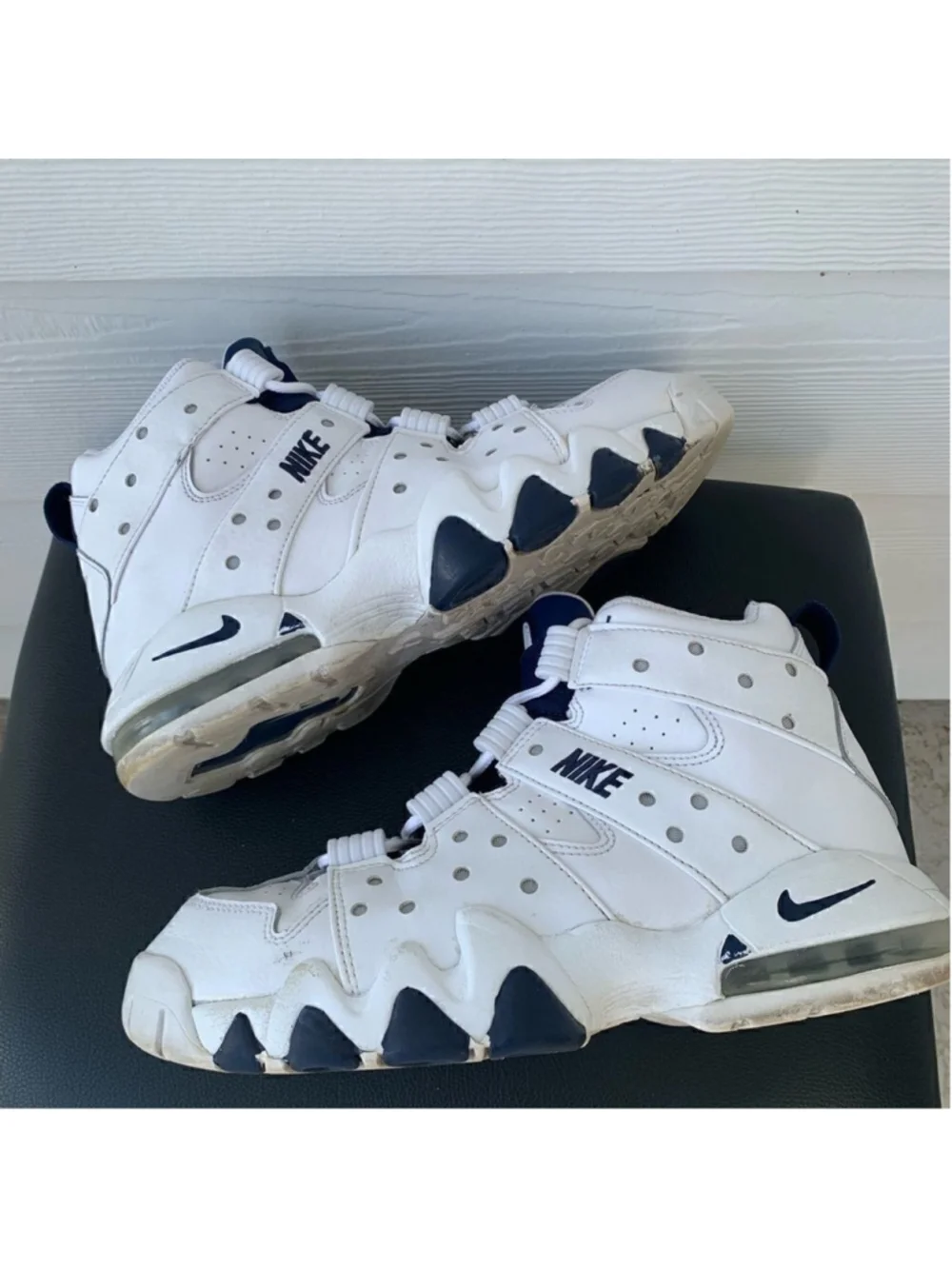 Rare Nike Air Max 2 CB '94 Charles Barkley Retro Basketball Shoes  7Y/ 8 woman